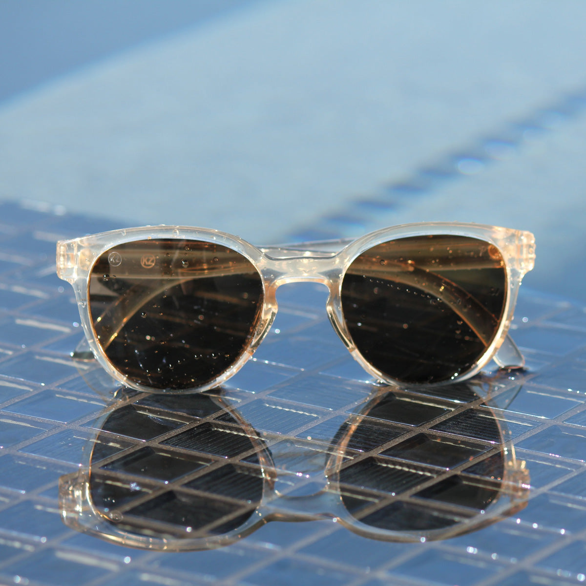 Floating Sunglasses - Oasis Sepia Crystal KZ