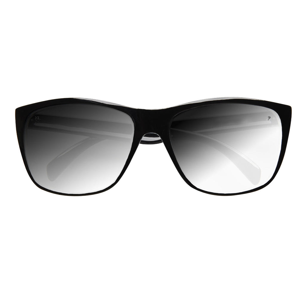 La Mer - Floating Sunglasses KZ Glossy Black / Silver Mirror