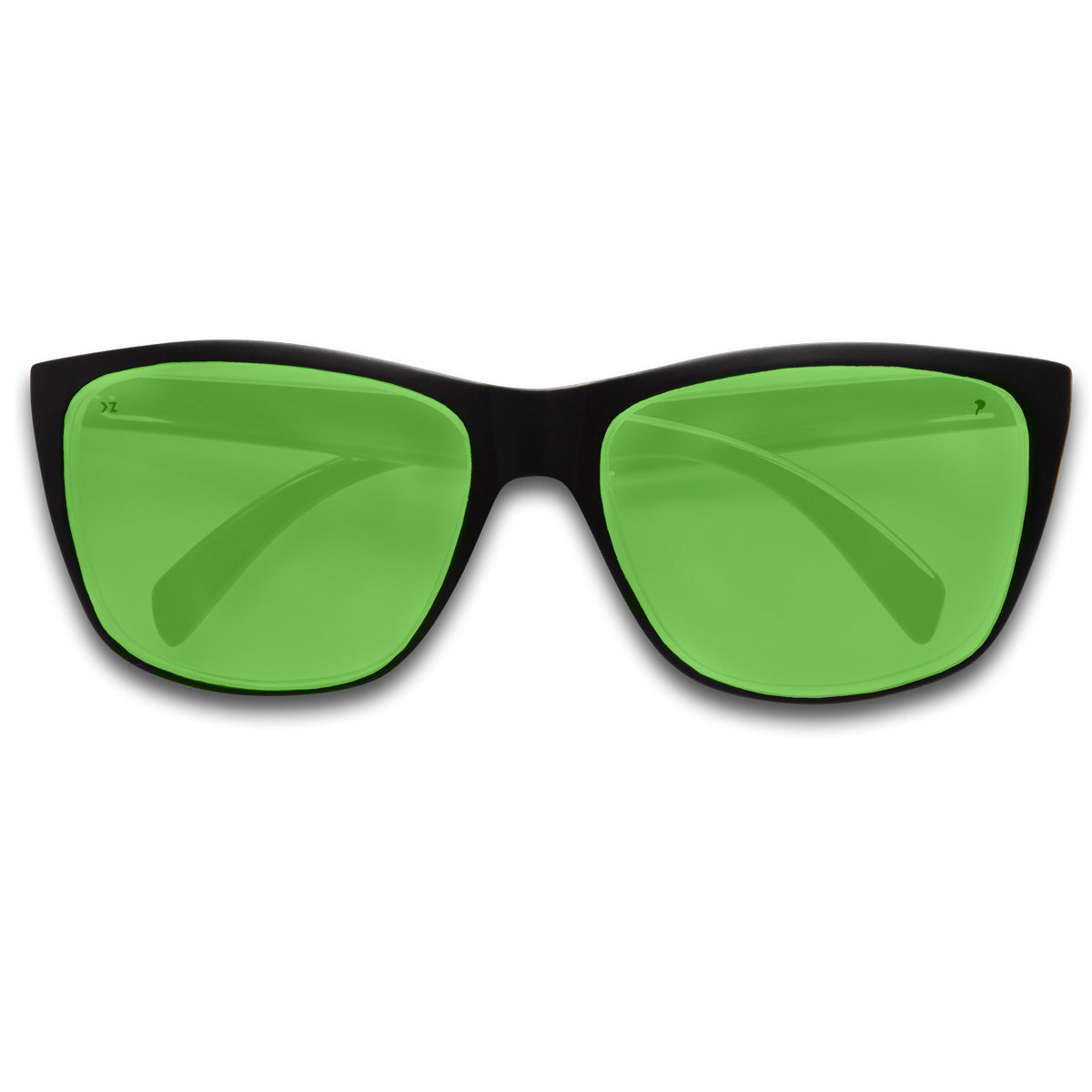 La Mer - Floating Sunglasses KZ Matte Black / Green Mirror