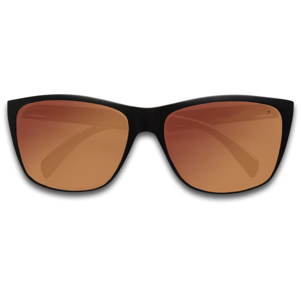 La Mer - Floating Sunglasses KZ Matte Black / Red Mirror