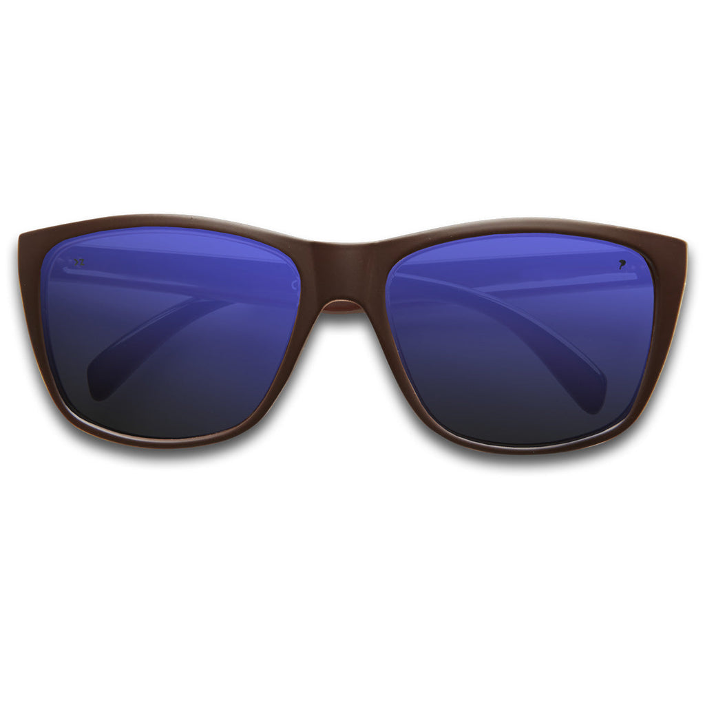 La Mer - Floating Sunglasses KZ Matte Brown / Blue Gradient