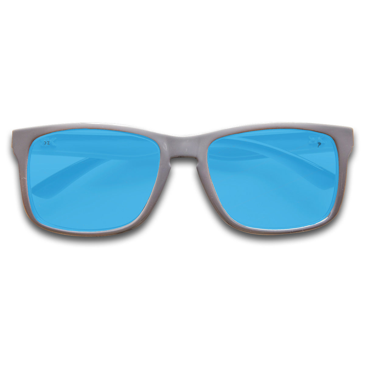 Lagos - Floating Sunglasses 1 KZ Glossy Grey / Blue Mirror
