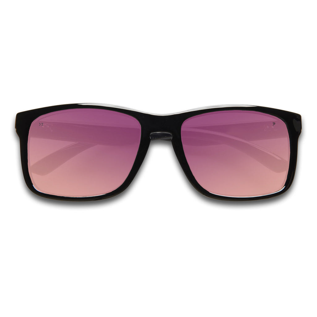 Lagos - Floating Sunglasses KZ Glossy Black / Pink Mirror