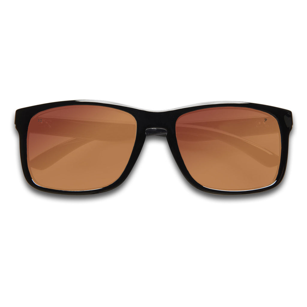 Lagos - Floating Sunglasses KZ Glossy Black / Red Mirror