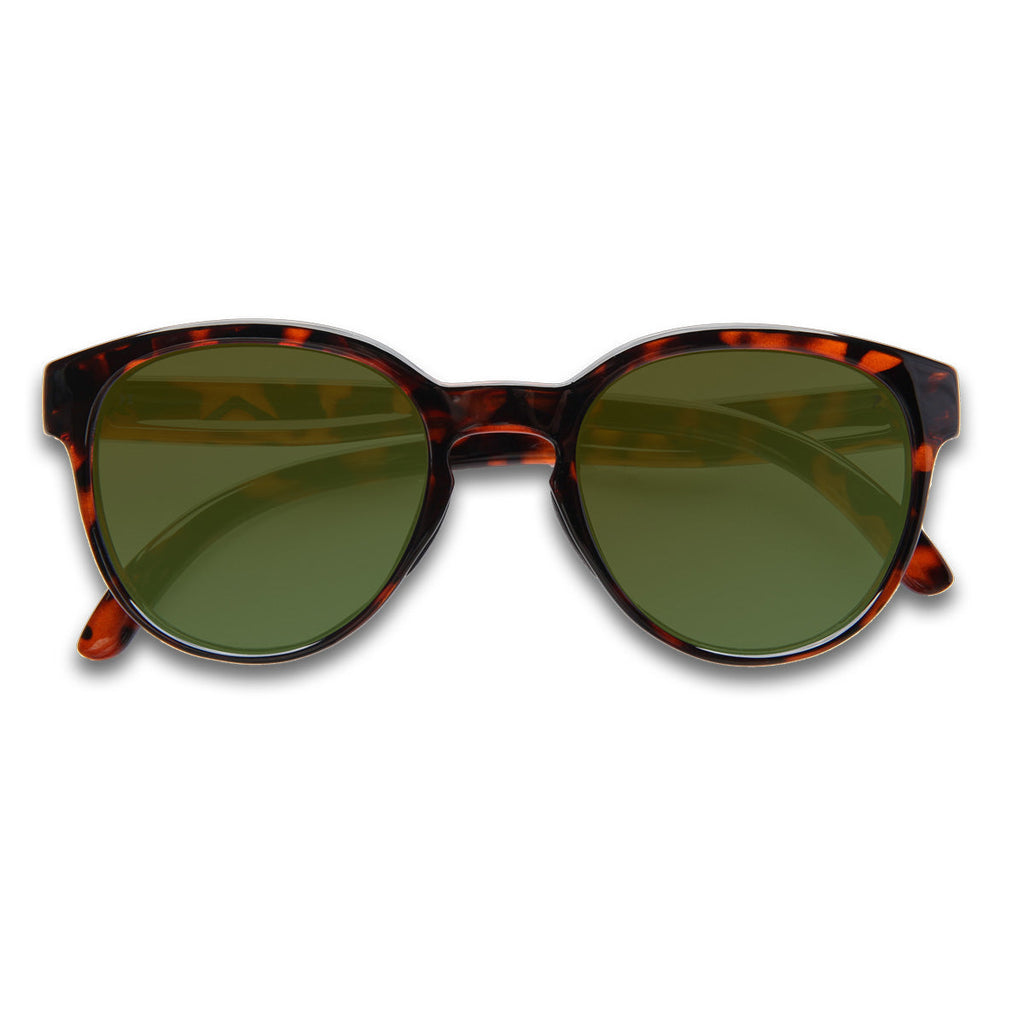 Oasis - Floating Sunglasses KZ Tortoise / Green Gradient