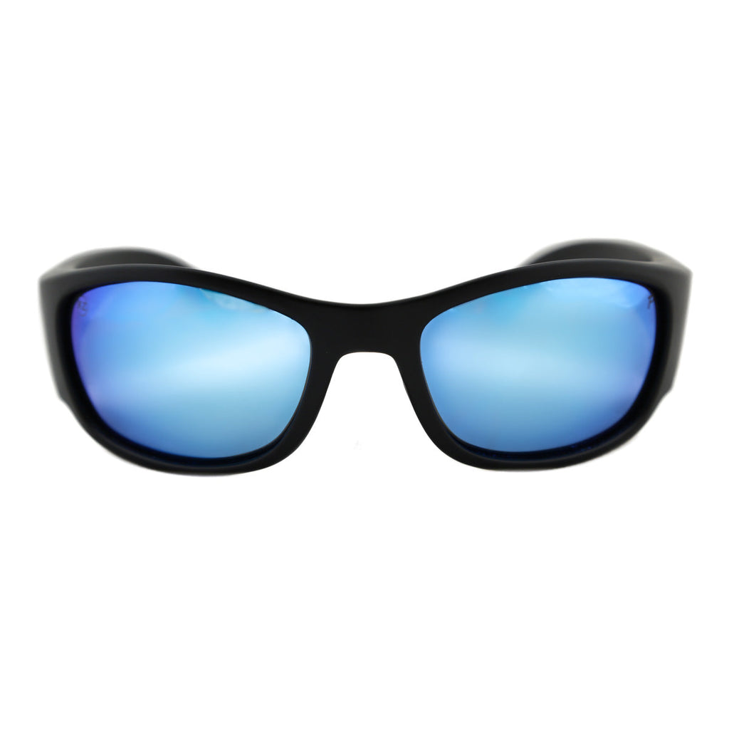 Tahoe - Floating Sunglasses KZ Black / Sky Blue Mirror